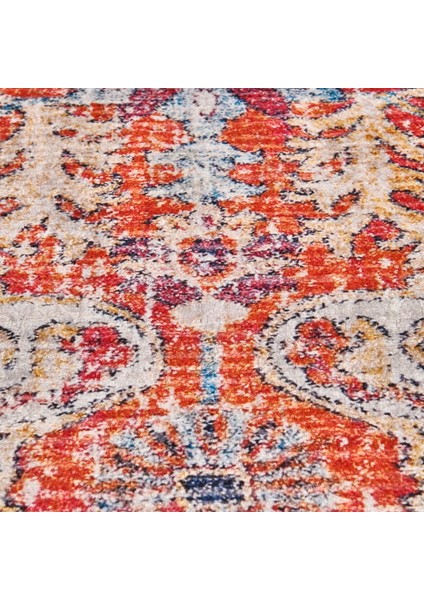 Soft Milas Madalyon Desenli Halı - Gri - 160X230 cm modelleri