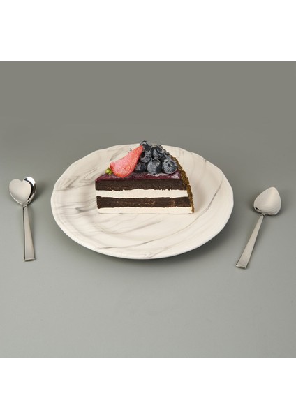 Can Canan 12'li Kahve Kaşığı - Gri - 12,8 cm modelleri