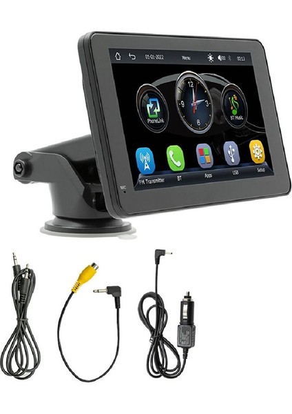 7inch Araba Touch 2 5d Ekran Kablosuz Carplay Android Otomatik Araba Taşınabilir Radyo Bluetooth Mp5 Fm Alıcı Ses Ana Bilgisayar (Yurt Dışından) indirimleri