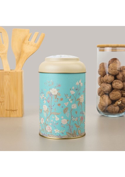 Botanica Metal Saklama Kabı - Renkli - 10,5X15 cm