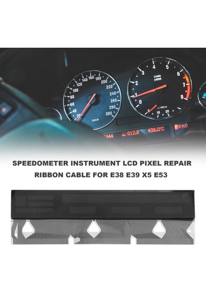 Bmw E38 E39 X5 E53 Hızölçer Enstrümanı LCD Pixel Onarım Şerit Kablosu (Yurt Dışından) fırsatları