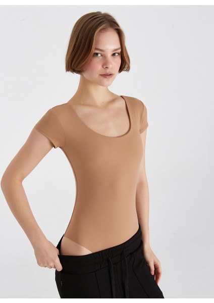Camel Kadın Bodysuıt BB25S230M001