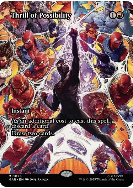 Thrill Of Possibility M-0028 Lisanslı Oyun Kartı