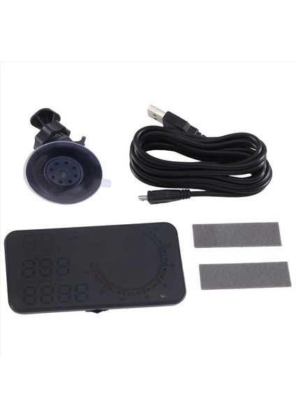 G11 Hud Başlık Ekranı Gps Araç Ekranı Hızlı Alarm Sürüş Hızı Evrensel Siyah (Yurt Dışından) modelleri