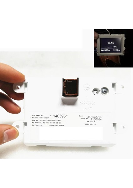 Peugeot 508 508SW Citroen Ds 1612869880 6155JA Için Araba Kombinasyon Enstrümanı Matris Ekran (Yurt Dışından) fırsatları