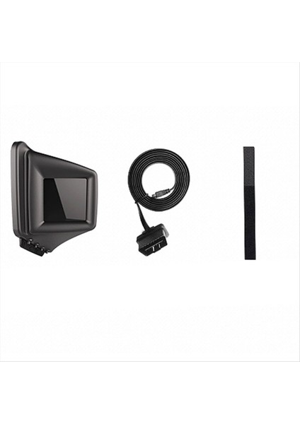 Araba Kafa Yukarı Ekranı A-Pillar Hud Obdıı &amp Gps Ikili Sistem Hız Rpm Aşırı Hız Uyarısı Çok Fonksiyonlu Hud Gadget (Yurt Dışından) fırsatları