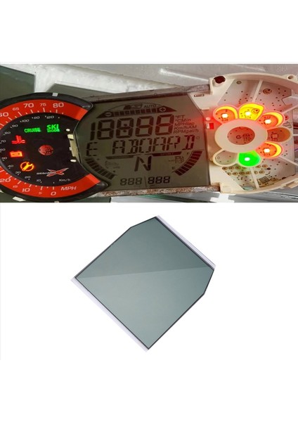 2x Motorlu Enstrümantasyon Sea-Doo Seadoo Sea Için LCD Ekran 4-Tec 130 155 215 255 260 300 Rxp Rxt Gtx Gtı Gtr (Yurt Dışından) modelleri