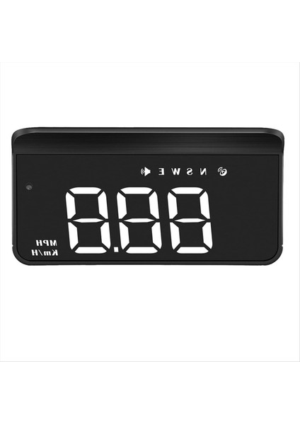 Araba Için Ön Cam Ekran Araba Için Dijital Hız Göstergesi Hud Gps Otomobil Hız Göstergesi Mph Seyahat Yön Fonksiyonu (Yurt Dışından)