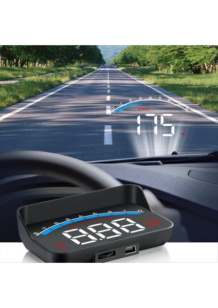 Hud Head Up Display Obd2 Projektör Arabası Dijital Hız Türometresi Su Sıcaklığı Ekran Araç Aksesuarları (Yurt Dışından) modelleri