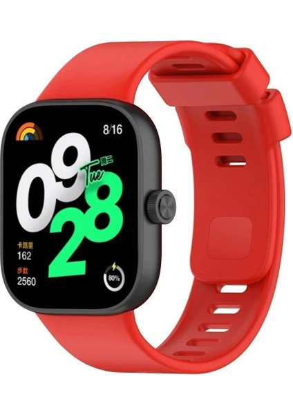 Newface Xiaomi Redmi Watch 4 Klasik Kordon - Kırmızı