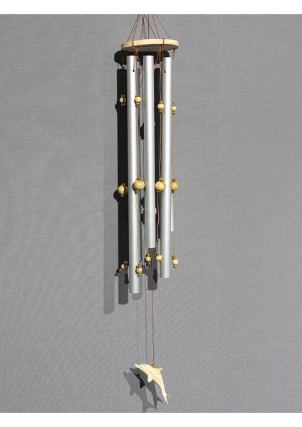 Boncuklu Metal Rüzgar Çanı Model 1 modelleri