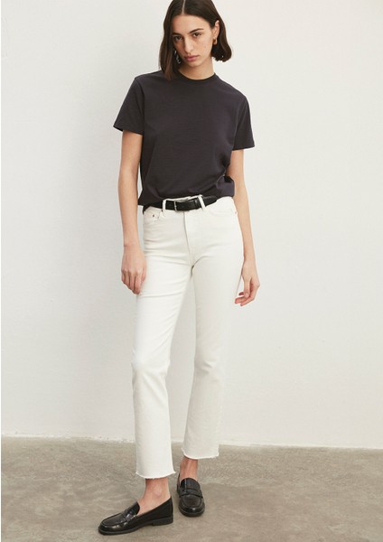 New York Real Blue Beyaz Jean Pantolon 101441-81364