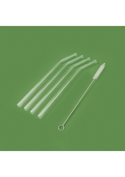 Star 4'lü Cam Pipet ve Temizleme Fırçası - Gri modelleri