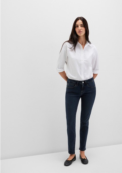 Ada Casual Mürekkep Mavisi Jean Pantolon 1020582249