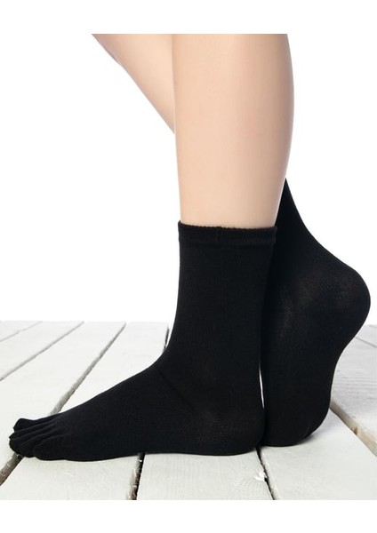 Çorapdiyarı Premium Pamuklu Mevsimlik 6 Çift Parmak Çorabı fırsatları