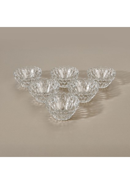 In Love Galaxy 6'lı Kase Seti - Şeffaf - 14 cm fiyatları