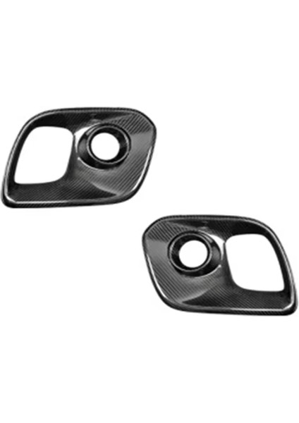 Fiat Abarth 2017+ Için Gerçek Karbon Fiber Araba Ön Izgara Kaplaması Sis Lambası Çerçeve Kaplaması Ön Sis Lambası Çerçeve Kaplaması (Yurt Dışından) modelleri