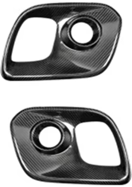 Fiat Abarth 2017+ Için Gerçek Karbon Fiber Araba Ön Izgara Kaplaması Sis Lambası Çerçeve Kaplaması Ön Sis Lambası Çerçeve Kaplaması (Yurt Dışından) fırsatları