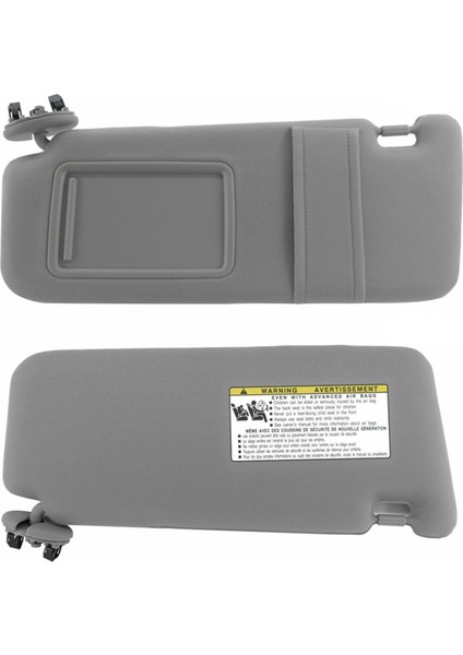 Toyota Camry 2007-2011 Için Tavanı Olmayan Araç Güneşliği Gölgeliği Sol 74320-06780-B0 Sağ 74310-06750-B0 (Yurt Dışından) modelleri