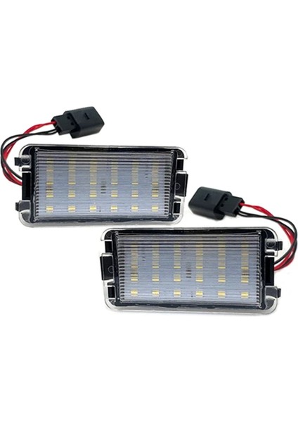 Seat Ibiza 6l Arosa Altea Cordoba Için 2 Adet LED Plaka Lambası (Yurt Dışından)