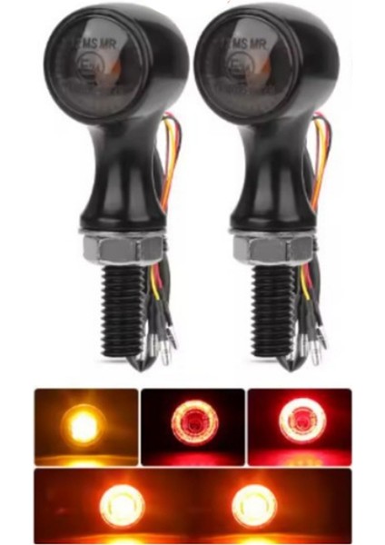 2 Adet Motosiklet 12V Dönüş Sinyal Lambası (Yurt Dışından) fırsatları