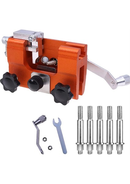 El Kranklı Zincir Taşlama Makinesi Taşınabilir Ev Donanımı Alet Taşlama Zincir Klipsi Zincir Testere Bileyici (Yurt Dışından)