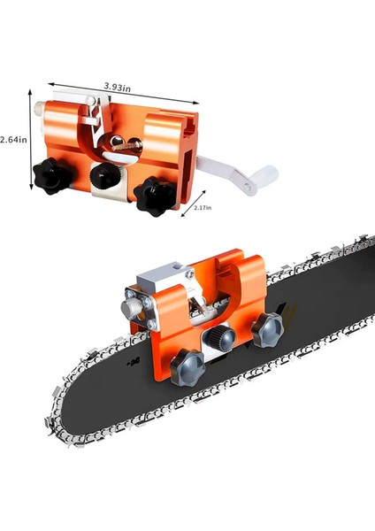 El Kranklı Zincir Taşlama Makinesi Taşınabilir Ev Donanımı Alet Taşlama Zincir Klipsi Zincir Testere Bileyici (Yurt Dışından) fiyatları