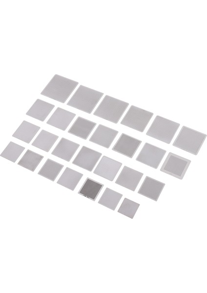 27 Adet Evrensel Doğrudan Bga Isıtma Şablonu Yeniden Toplama Destek Şablonu Tutucu Şablon Isıtmalı Fikstür Smt Smd Çipleri Için (Yurt Dışından) modelleri