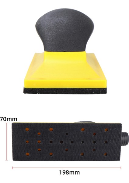 3 Tip Arcs 70X198MM Manuel Vakumlu Cilalama Bloğu Zımparalama Aşındırıcı Bloğu El Taşlama Tahtası Araba Boyası Için (Yurt Dışından) fırsatları