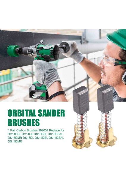 1 Çift Karbon Fırça 999054 Hıtachı DV14DSL DV14DL DS18DSL DS18DSAL DS18DMR DS18DL DS14DSL DS14DSAL DS14DMR Için Değiştirilebilir (Yurt Dışından) fırsatları