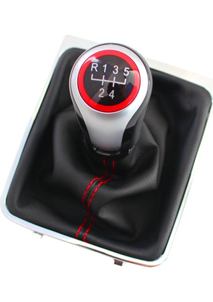 Vw Passat B6 2005-2010 Vites Topuzu 5 Vites mt Kolu Değiştirme Çubuğu ve Körük Kapağı (Yurt Dışından)