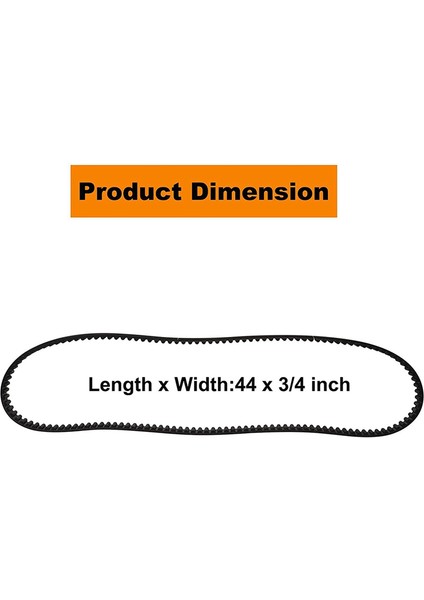 30 Inç Toro Timemaster Deack Için 120-3335 Çim Biçme Makinesi Kayışı, 1203335 Stens 265-610 (Yurt Dışından) fiyatları