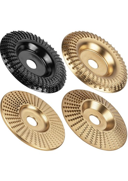 4 Parçalı Açı Taşlama Makinesi Ahşap Oyma Diski Seti, Açı Taşlama Makinesi Ek Parçaları Için Ahşap Şekillendirici Oyma Diski, Ahşap Şekillendirme Aletleri (Yurt Dışından)