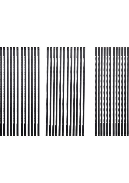 36 Adet Dekupaj Testeresi Bıçağı 127 mm Karbon Çelik Freze Testeresi Bıçakları Çapraz Pimli 15/18/24 Diş Standart Ince Kesim Testere Bıçakları (Yurt Dışından)