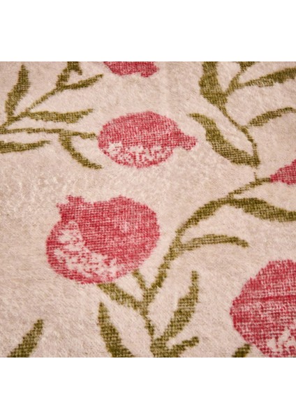 Soft Granate Pamuklu Çift Kişilik Battaniye - Ekru / Kırmızı - 200X220 cm fiyatları