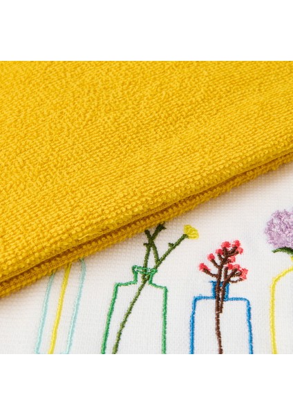 Soft Flo 2'li Mutfak Havlusu - Renkli - 40X60 cm modelleri