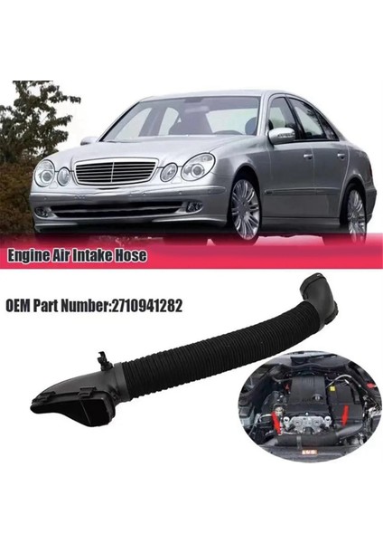 Mercedes Benz MB Slk Sınıfı R171 SLK200 2004-2011 Hava Filtresi Giriş Borusu 2710941382 A2710941382 Için Araç Hava Giriş Hortumu (Yurt Dışından) modelleri