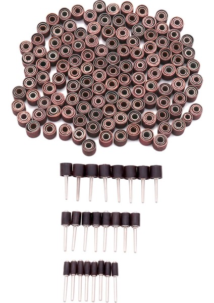 360 Parça Tırnak Zımpara Bandı Kovanları ve Döner Alet Için 24 Parça Tambur Mandrel Dahil 384 Parça Tambur Zımpara Seti (Yurt Dışından)