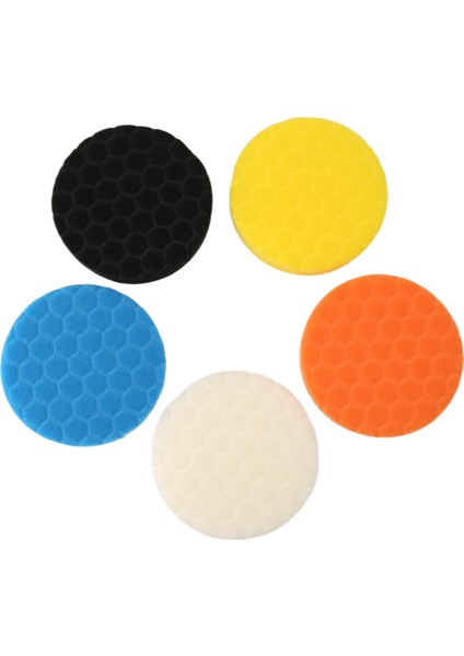 Araba Cila Makinesi Için 5 Inç (125 Mm) Cila Pedi Seti 5 Adetlik Paket (Yurt Dışından) fırsatları