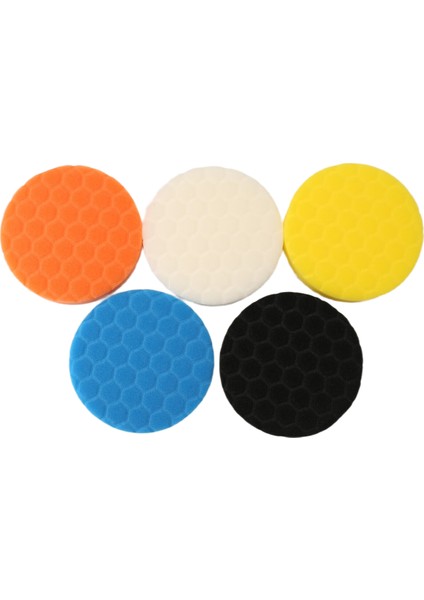 Araba Cila Makinesi Için 5 Inç (125 Mm) Cila Pedi Seti 5 Adetlik Paket (Yurt Dışından) indirimleri