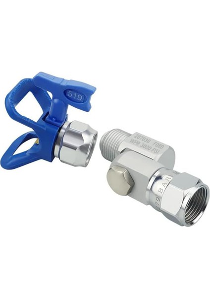 287036 Graco 235486 7/8 Inç Dişli 180 Derece Dönüşlü Havasız Boya Püskürtme Tabancası Döner Bağlantı Parçası, Temizleme Tasarımı (Yurt Dışından)