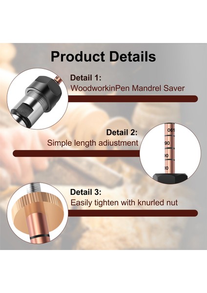 Kalem Yapım Seti Kalem Şaftı ve Kalem Tutucu Kesme Seti Kalem Yapımı Için Ahşap Torna Mandreli Ahşap Işleme Torna Aksesuarları (Yurt Dışından) indirimleri