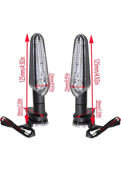 Yamaha MT07 MT03 Için Motosiklet Gösterge LED Dönüş Sinyal Lambası (Yurt Dışından) fırsatları