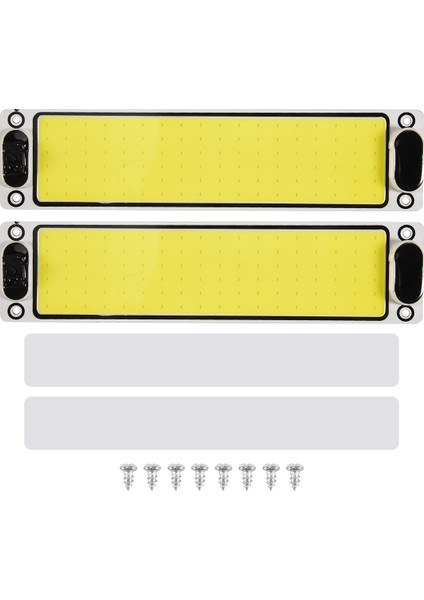 Adet 12-24V 108LED Araba Cob Iç Aydınlatma Çubuğu Araba LED Iç Aydınlatmaları Karavan Tavan Kubbe Aydınlatmaları Kamp Araba Römorkları Karavanlar Için (Yurt Dışından)