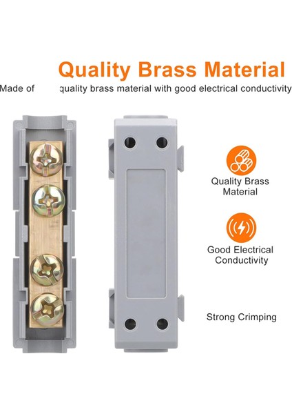 10 Adet 6 Awg Kablo Bağlantı Somunu Kiti, 80A Hızlı Kablolama Bağlantı Terminali, Ekleme Hızlı Kablolama Bağlantı Terminali (Yurt Dışından) indirimleri