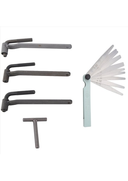 Motosiklet Motoru Supap Ayarlama Aleti 0,1-2 mm Feeler Ölçer (Yurt Dışından) modelleri