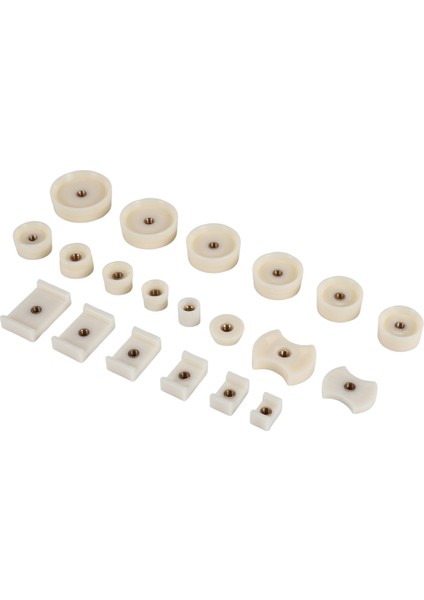 20'li Paket Saat Arkası Pres Takma Kalıpları Saat Tamir Takımı Yuvarlak ve Dikdörtgen (Yurt Dışından) modelleri