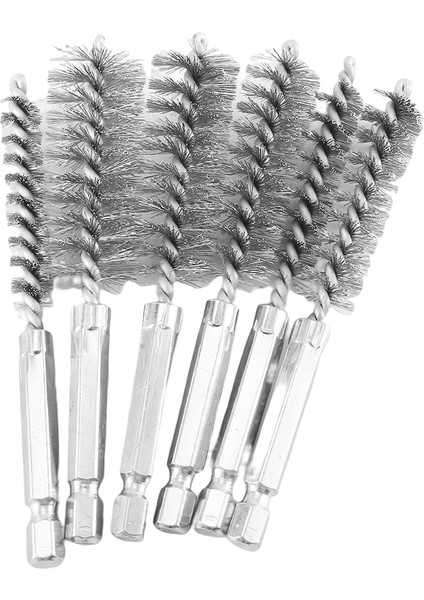 Matkap Için 6 Adet Tel Fırça, Farklı Boyutlarda Paslanmaz Çelik Küçük Tel Fırça, Temizlik Için, Temizlik Tel Fırça Seti (Yurt Dışından) fiyatları