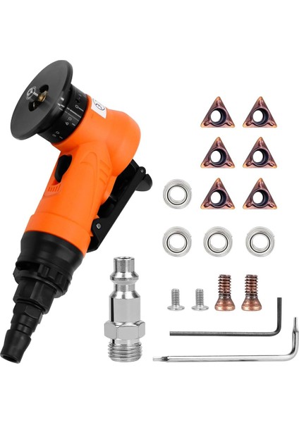 Mini Pah Kırma Makinesi, Elde Taşınabilir Hava Pahlama Makinesi, Pnömatik Alet Hava Pahlama Aleti Kenar Pahlama Seti 1 (Yurt Dışından)