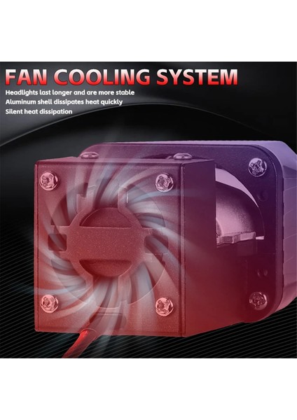 Matrix Bi-Led Lens 1,5 Inç Yüksek Düşük Işınlı Araba Motosiklet LED Far Projektör Lens 6000K Evrensel H4 H7 9005 9006 (Yurt Dışından) indirimleri